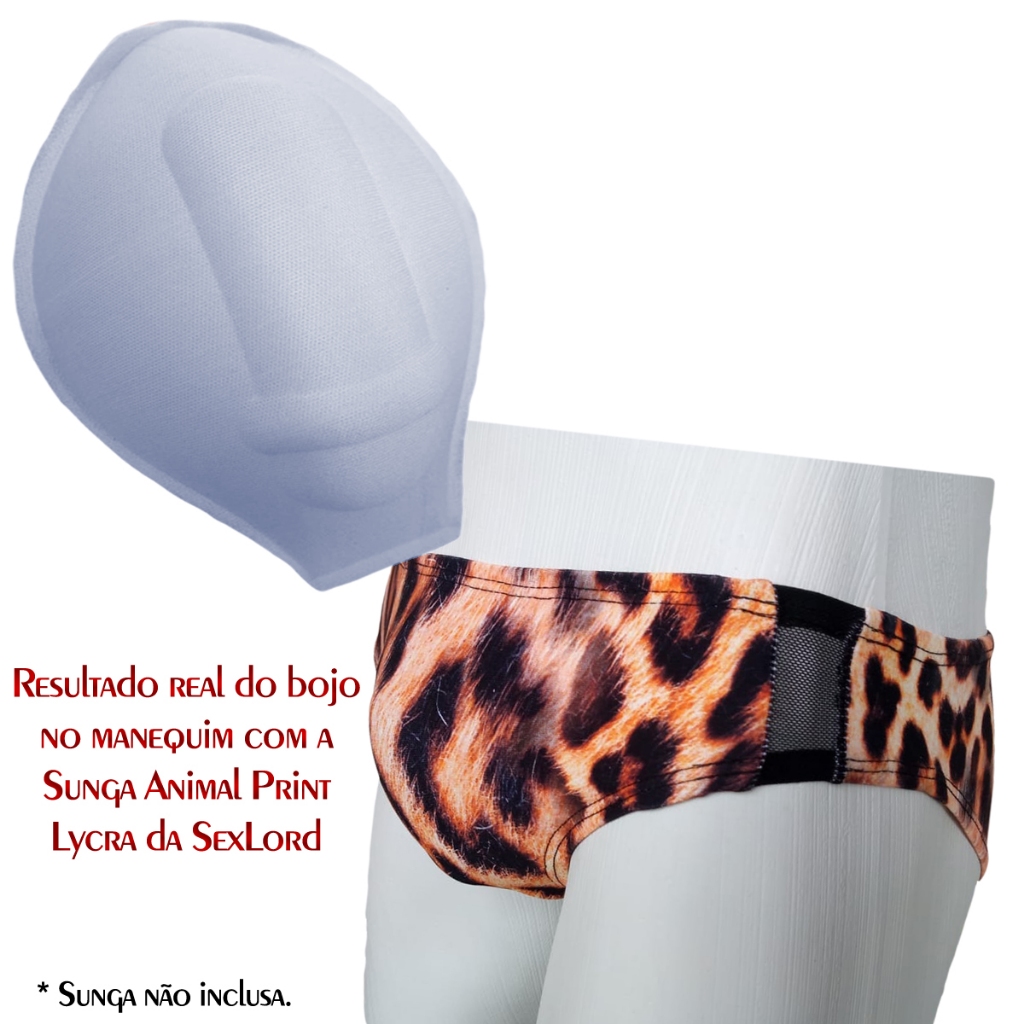 Bojo Masculino de Enchimento Frontal Aumenta Volume na Cueca e Sunga ...