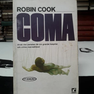 livro coma / Robin Cook ( usado)