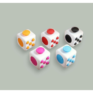 Fidget Cubo Ansiedade Cube Anti Estresse Dedo Apertar