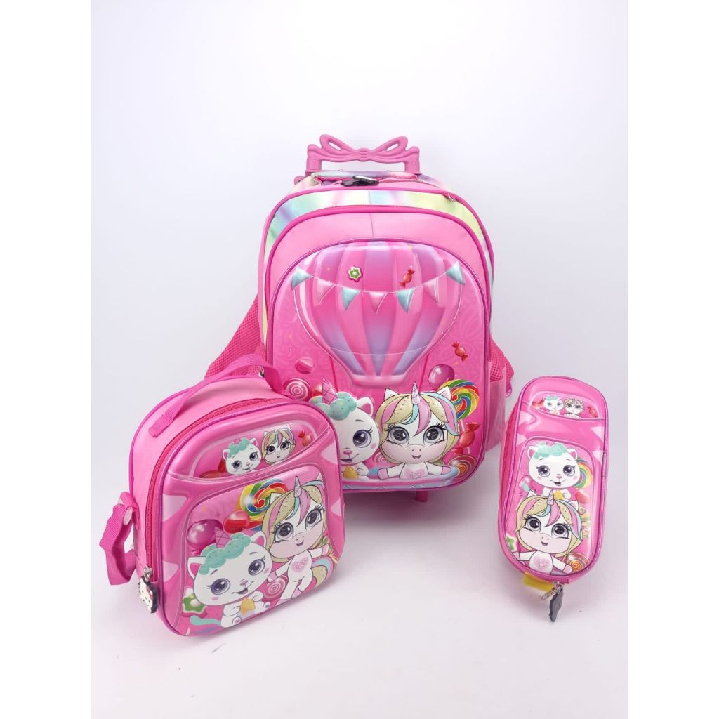 Lancheira Térmica Unicórnio Kawaii Puket Azul Marinho - Dóris Kids:  Brinquedos, Enxoval de Bebê, Roupas Infantis e Acessórios