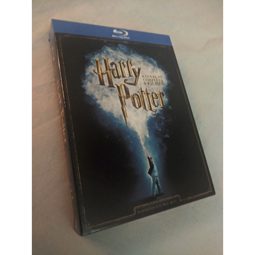 Box Blu-ray Harry Potter Coleção Completa c/ 8 Filmes