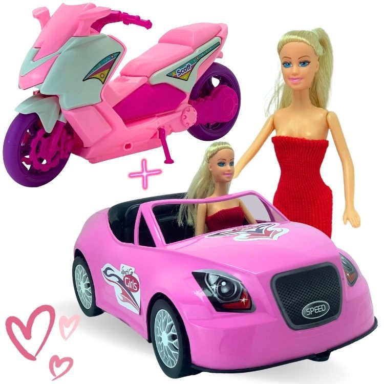 Carro meninas da barbie barato
