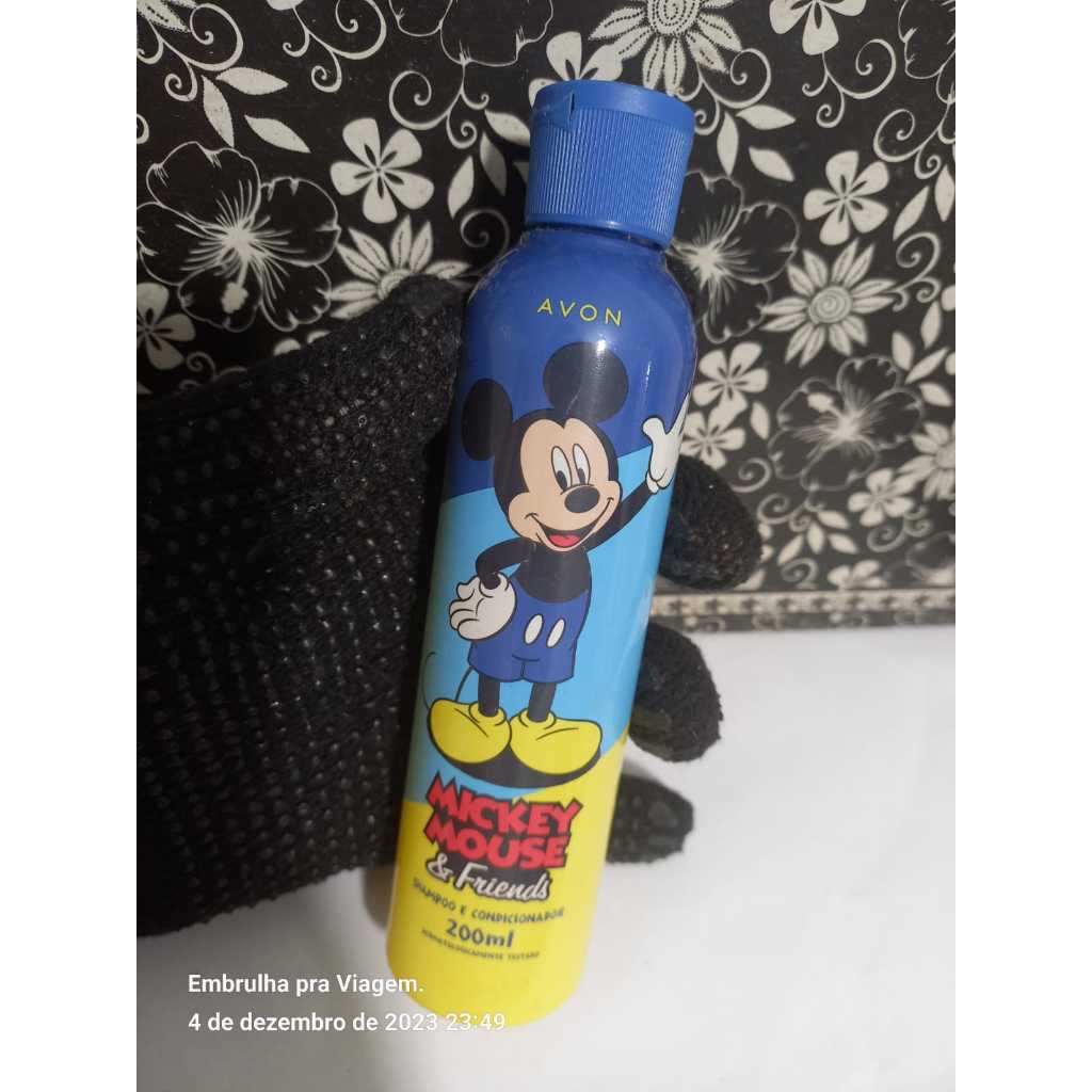 Shampoo E Condicionador Infantil 2 Em 1 Mickey Mouse And Friends Avon 200ml Shopee Brasil