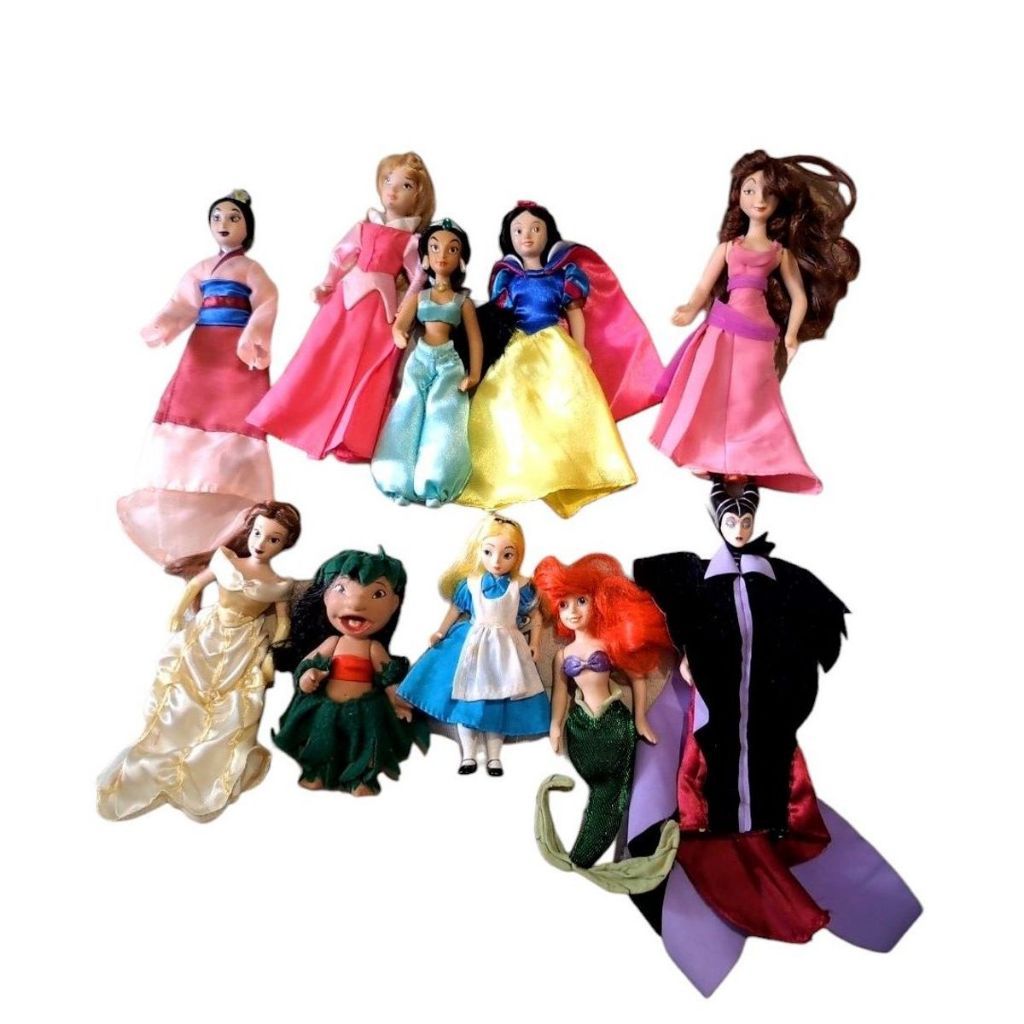 bonecas princesas disney original mini bonecas disney colecionaveis ...