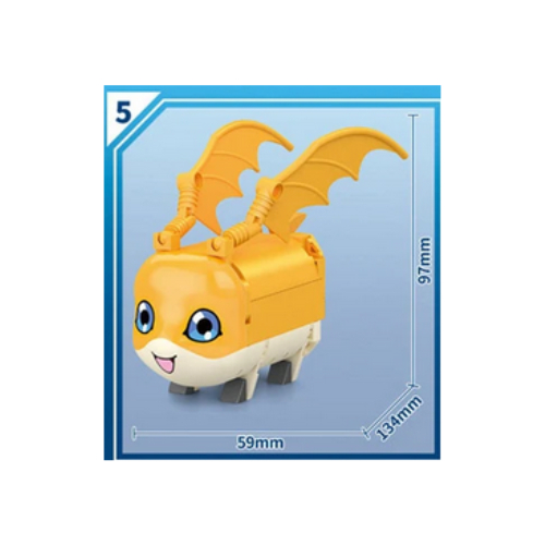 Digimon Action Figure Building Blocks - Pronta Entrega!!! | Shopee Brasil