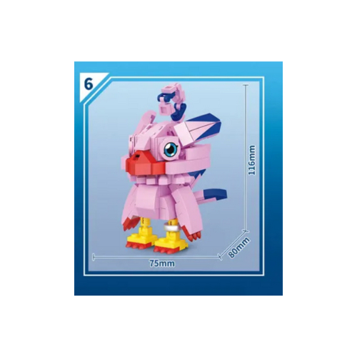 Digimon Action Figure Building Blocks - Pronta Entrega!!! | Shopee Brasil