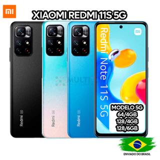 Xiaomi Redmi Note 11S 5G 128/6GB 128/4GB 64/4GB Ram - Versão Global