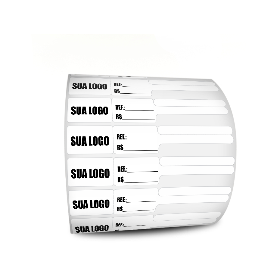 Etiqueta Joias Personalizada 84x12mm 100un