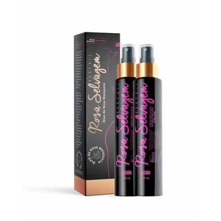 Kit 2un Rosa Selvagem óleo clareador da pele contra foliculite estrias e manchas
