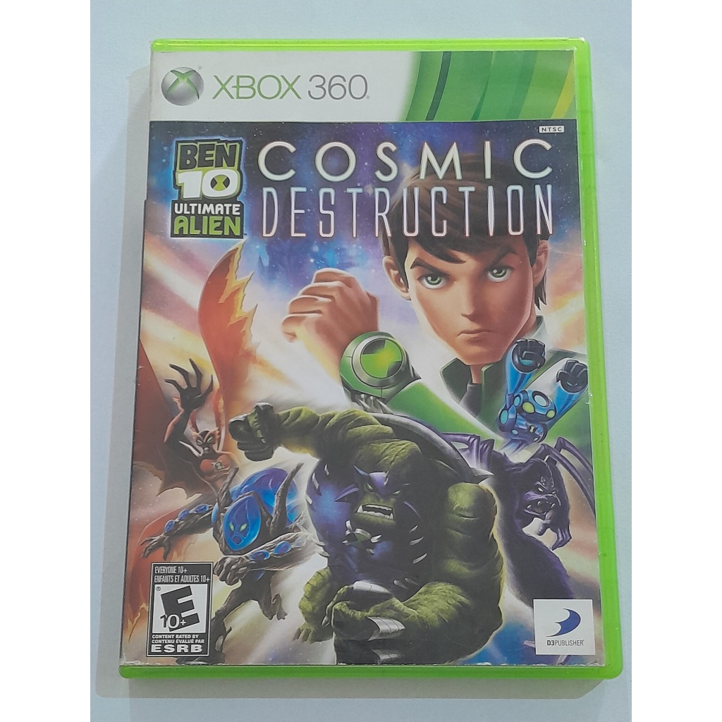 Ben 10 Ultimate Alien Cosmic Destruction Xbox 360 Original - Faz a Boa!