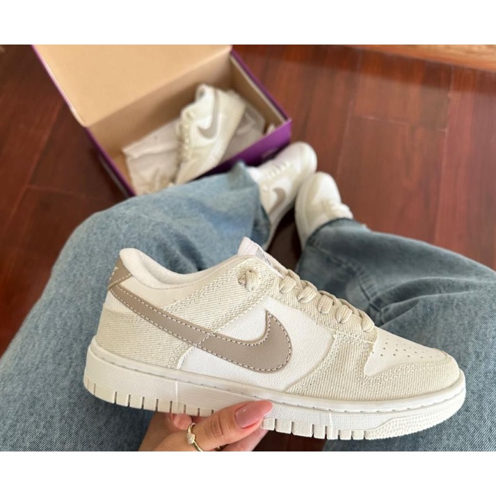 Tenis Feminino Air Sb Dunk Low Moda Blogueira Jeans Couro Academia Original