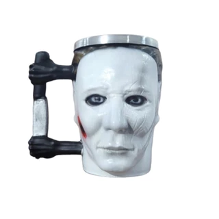 Caneca 3D Michael Myers Halloween Terror Colecionável Geek