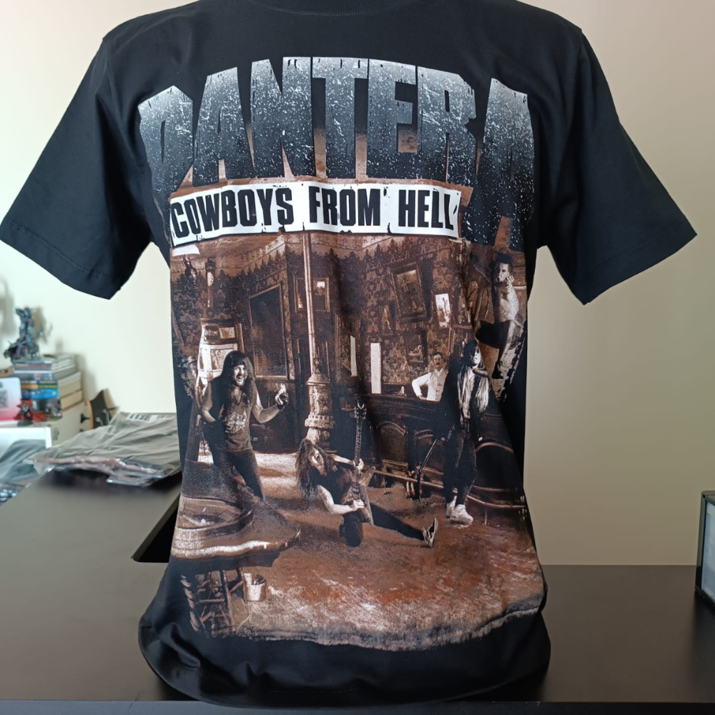 Camiseta Pantera - Cowboys from Hell | Shopee Brasil