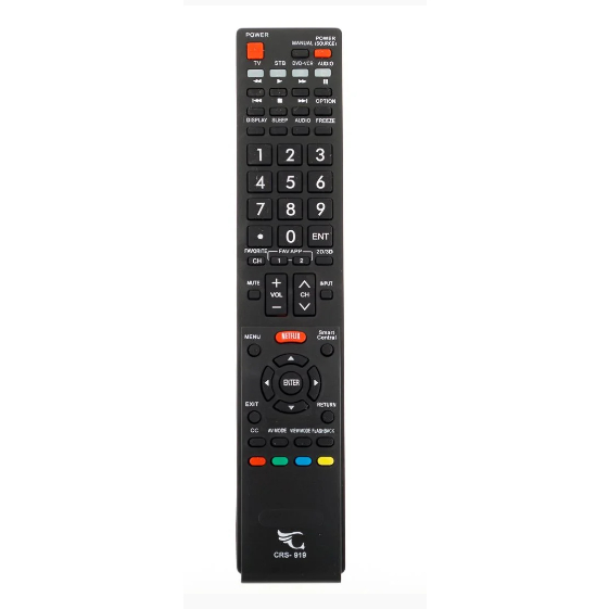 Controle Remoto para Tv??s LED SHARP AQUOS NETFLIX cod 919 Shopee Brasil