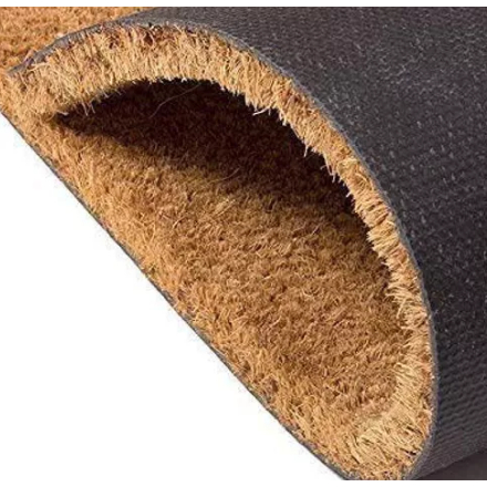 Tapete Capacho Borracha e Fibra de Coco Porta Varanda Churrasqueira Recepção