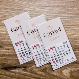 MINI CALENDÁRIO PERSONALIZADO