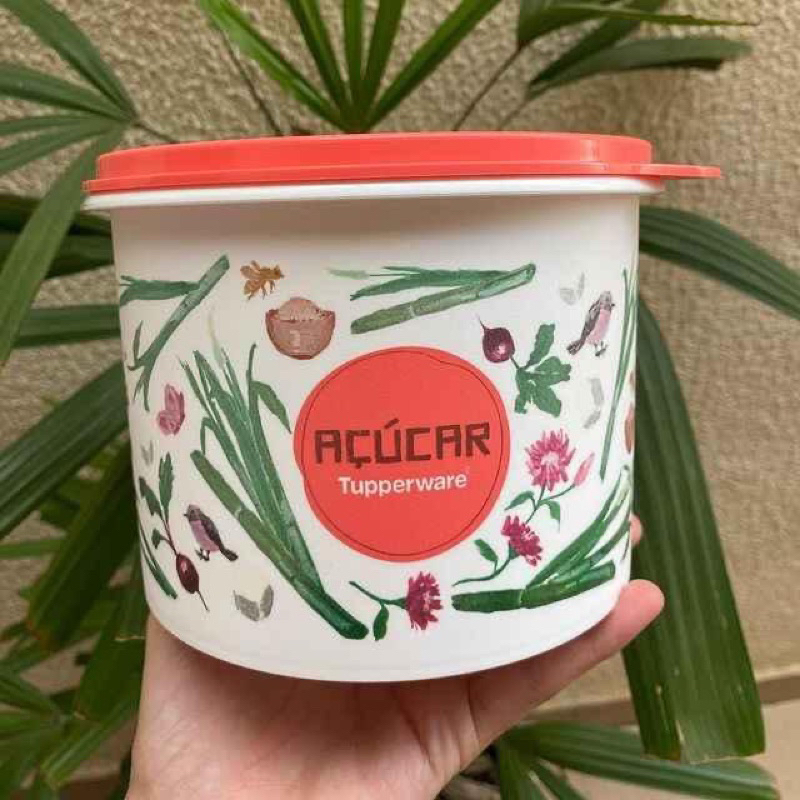 Açúcar floral tupperware 1.4 kg | Shopee Brasil