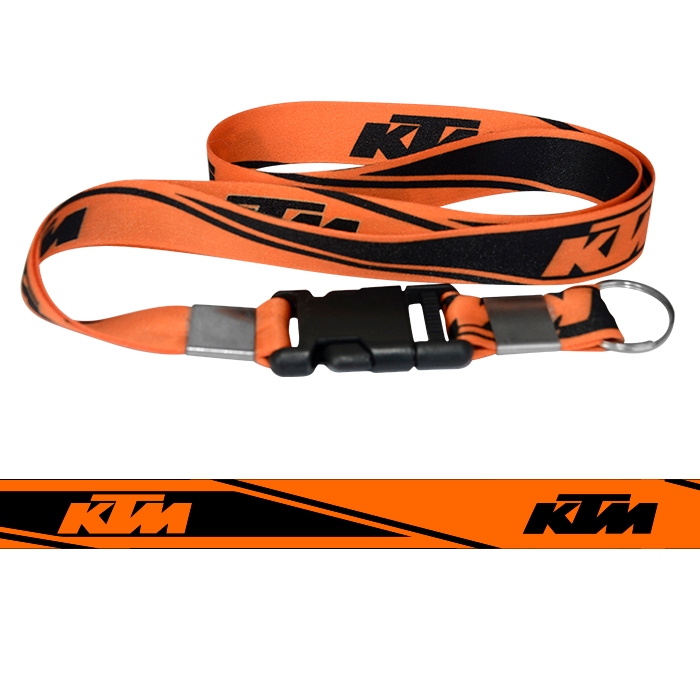Chaveiro Cordão Com Fecho Moto Ktm