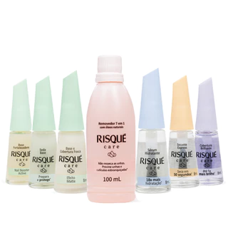 Esmalte Risqué Coleção Risqué Care