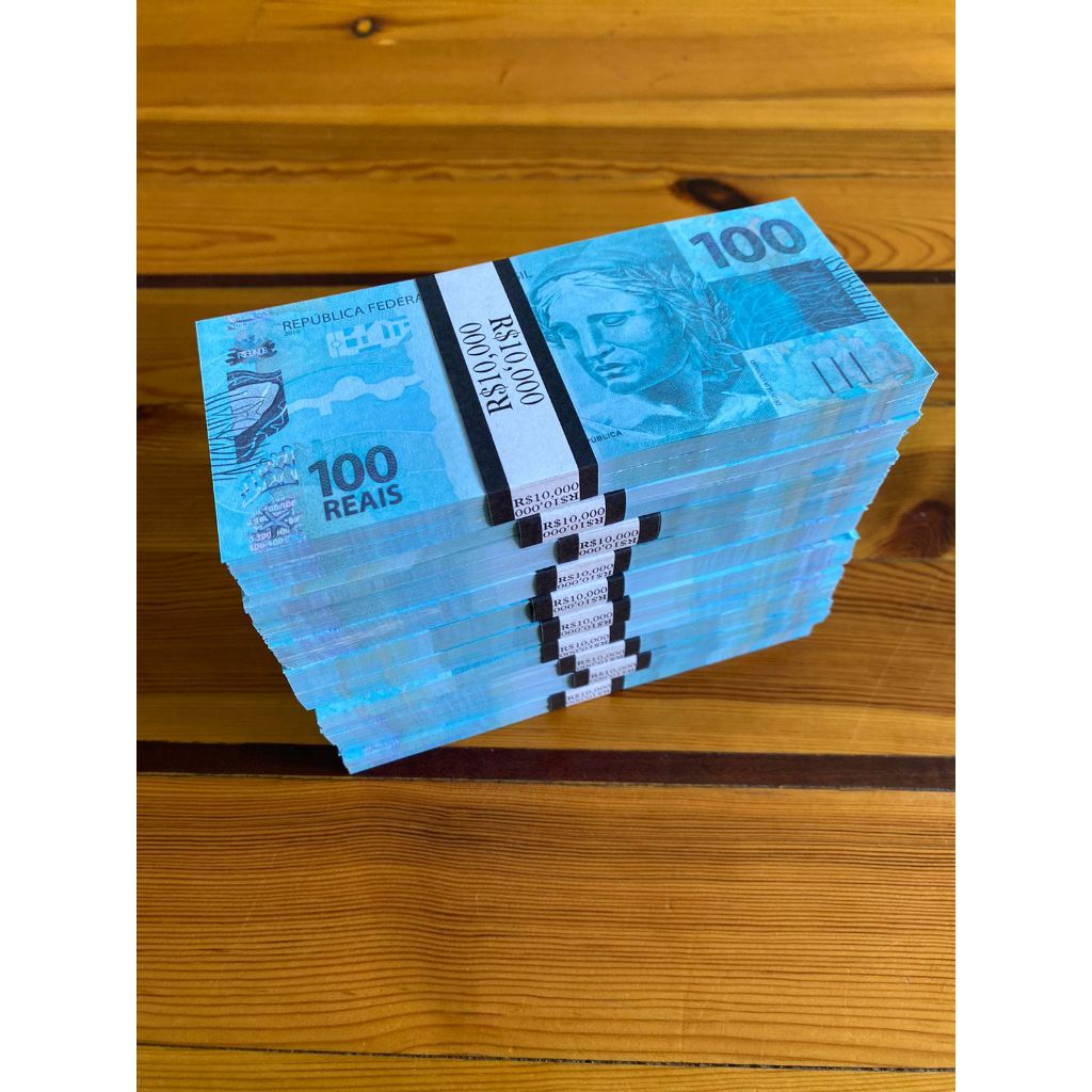 Notas Cenográficas p/ o Carnaval - Kit com 100 folhas de 100,00