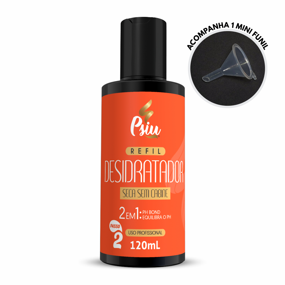 Refil De Desidratador Psiu 120ml Com Mini Funil | Shopee Brasil