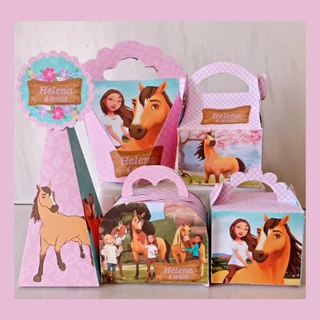 Kit Festa Lembrancinha Personalizada Cavalo Sprint /Peque e Monte