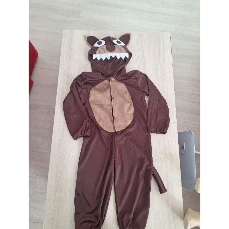 fantasia chapéuzinho vermelho/lobo Shopee Brasil