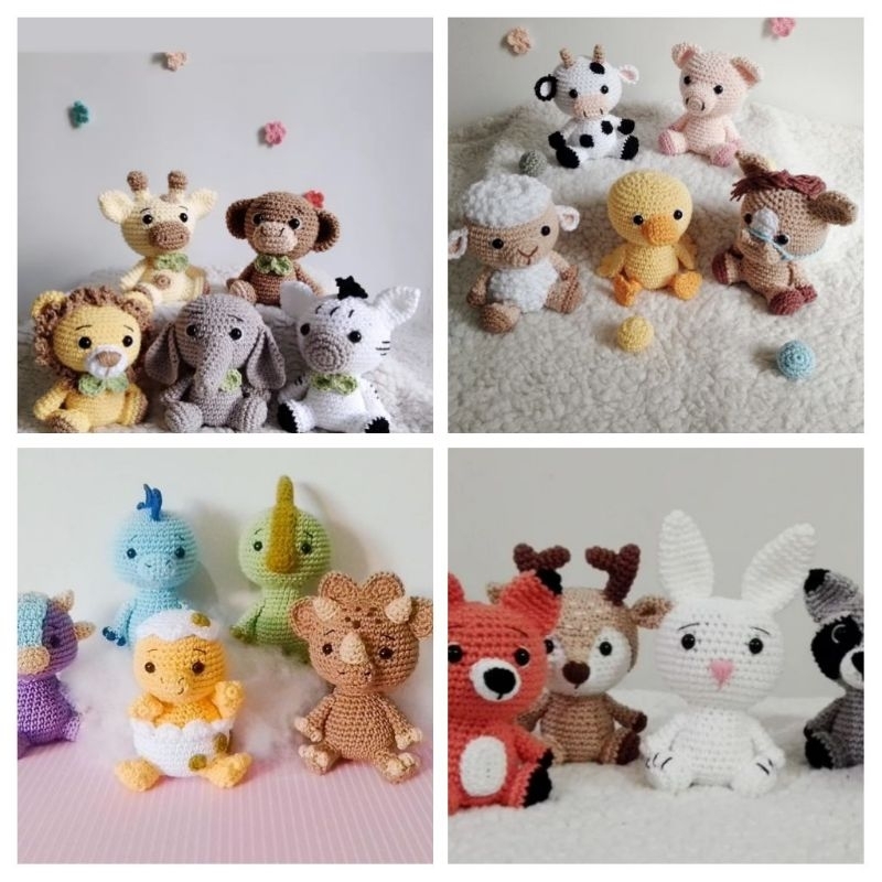 Free Safari Animal Amigurumi Patterns