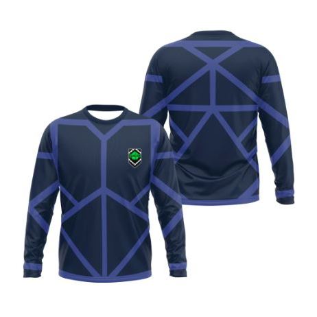 Camiseta Manga Longa Uniforme Blue Lock - CLBLLK02