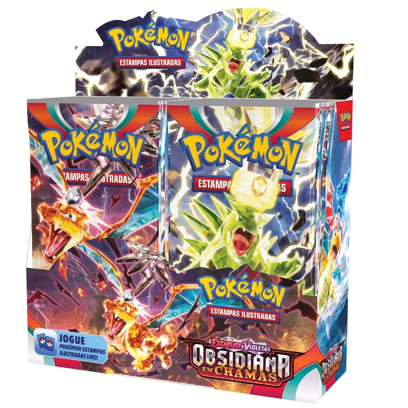 Pokemon Booster Box Obsidiana em Chamas