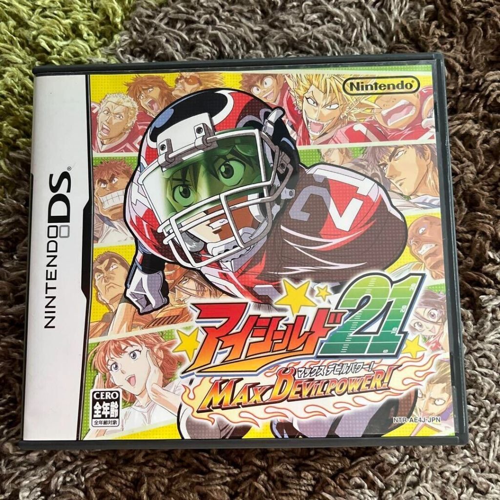 Eyeshield 21 Max Devil Power Nintendo DS Japones ( USADO ) Shopee