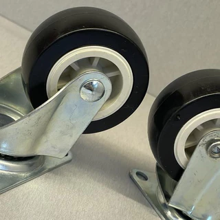 Kit 4UN  Rodízio Giratório Prático E Fácil Nos Tamanhos 7cm E 4Cm Startools Ferramentas Rodinhas 2 E 1,25 em Oferta na Shopee