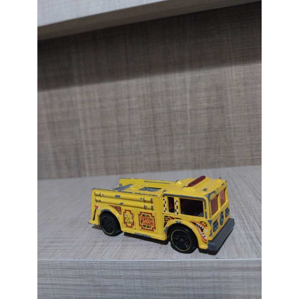 Caminhao vintage Mattel 1976 Hot Wheels amarelo Fire Eater Shopee Brasil