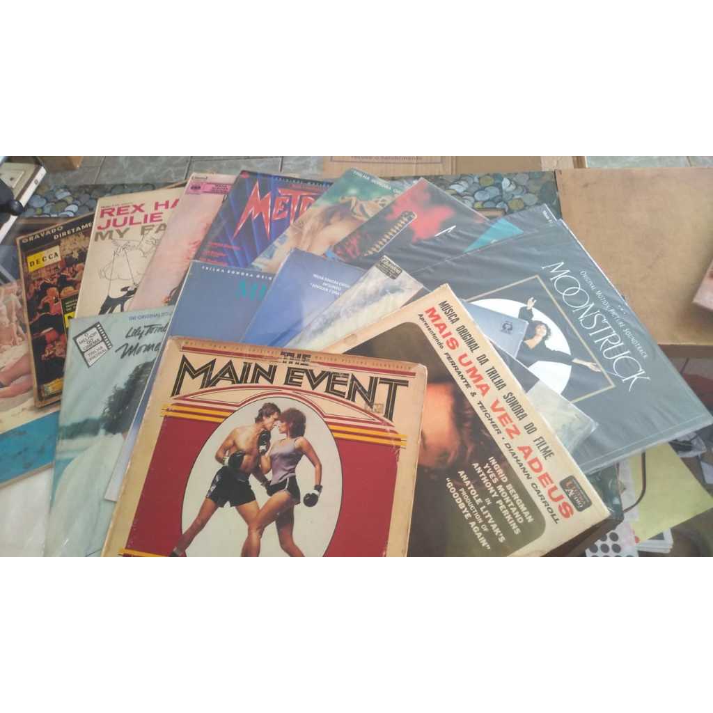 LP Trilha Sonoras Filmes Séries e Tv : M N O P [Coleção]