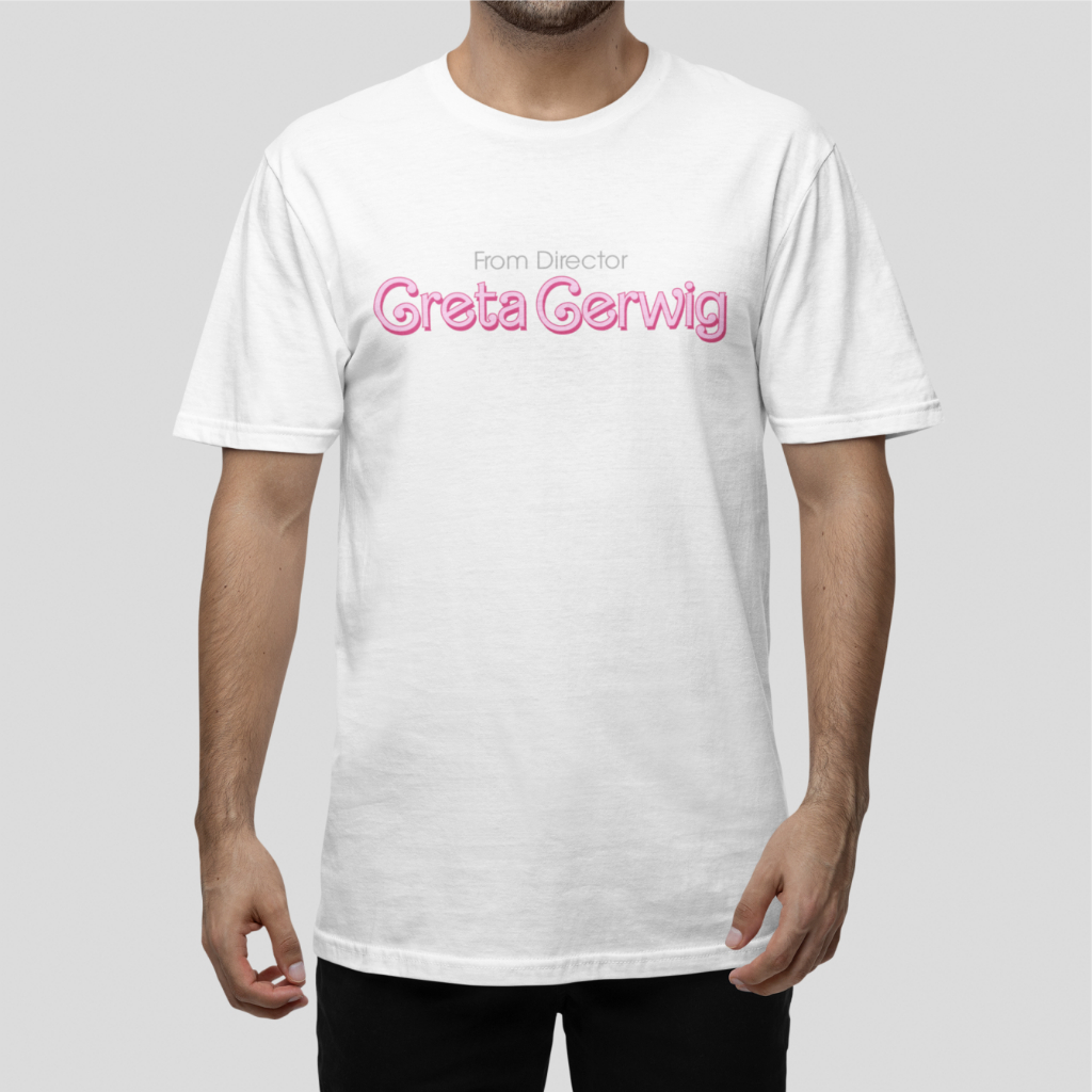 Camiseta Diretores (Greta Gerwig Barbie) Estampa em Alta Qualidade DTF  100% Algodão