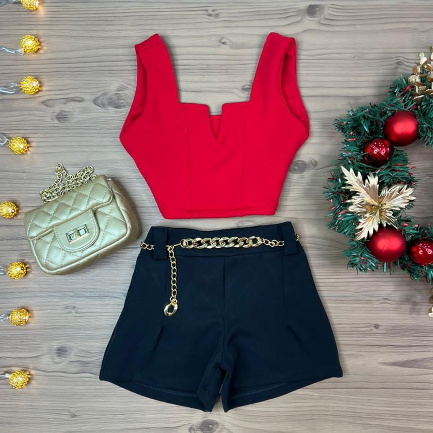 Roupa Para Natal Infantil Look Ano Novo Moda Festa Blogueira