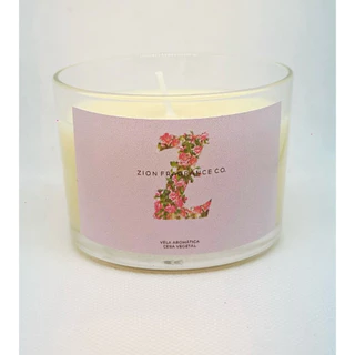 Vela Aromática Vários Aromas Perfumada 140g - Cera Vegana