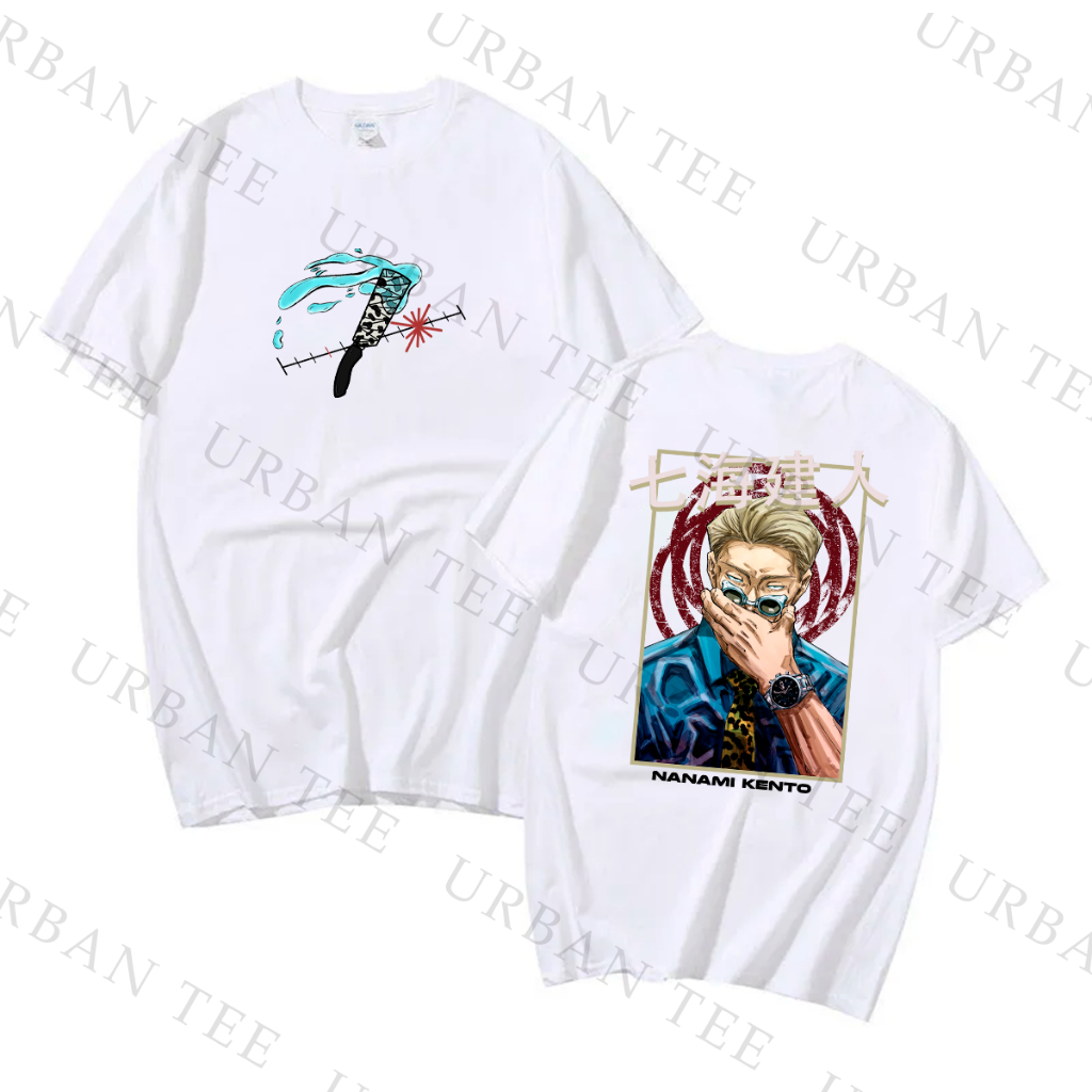 Camiseta Basica Algodao Kento Nanami Feiticeiro Jujutsu Kaisen