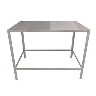 Bancada Mesa Central Tampo Inox 93 Industria