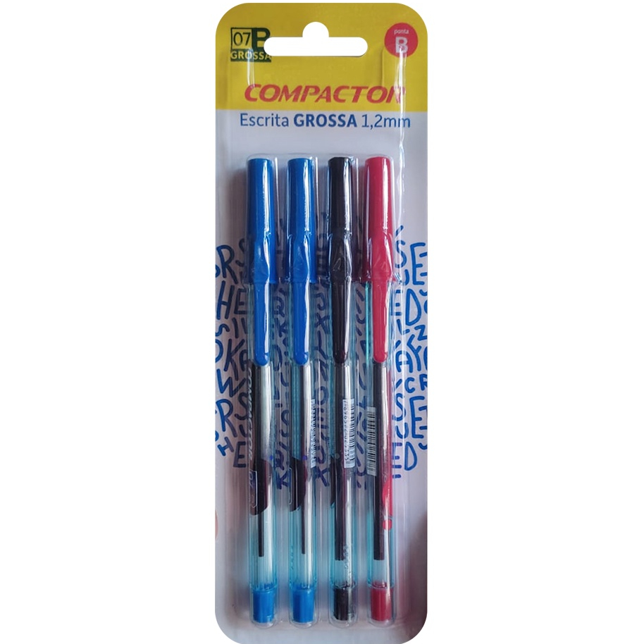 Bic Cristal Fun Tip 1.6 Mm Blister Pack 8 Ballpoint Pens Multicolor