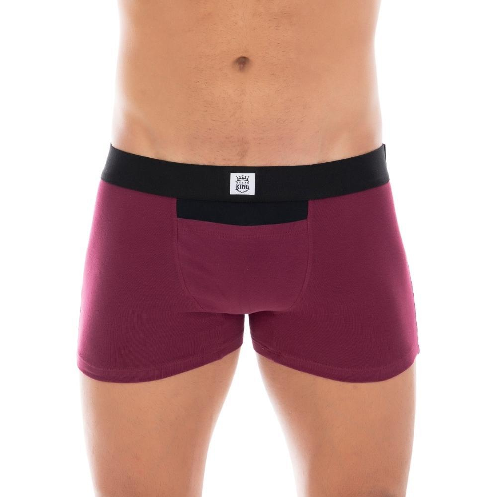 Kit 4 Cueca Boxer Box Algodão Antialérgico Adulto Masculina Bolso Conforto