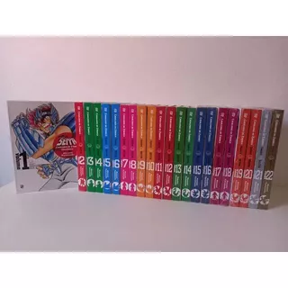 Mangá Cavaleiros Do Zodiaco Kanzenban 1 Ao 22 Completo Jbc