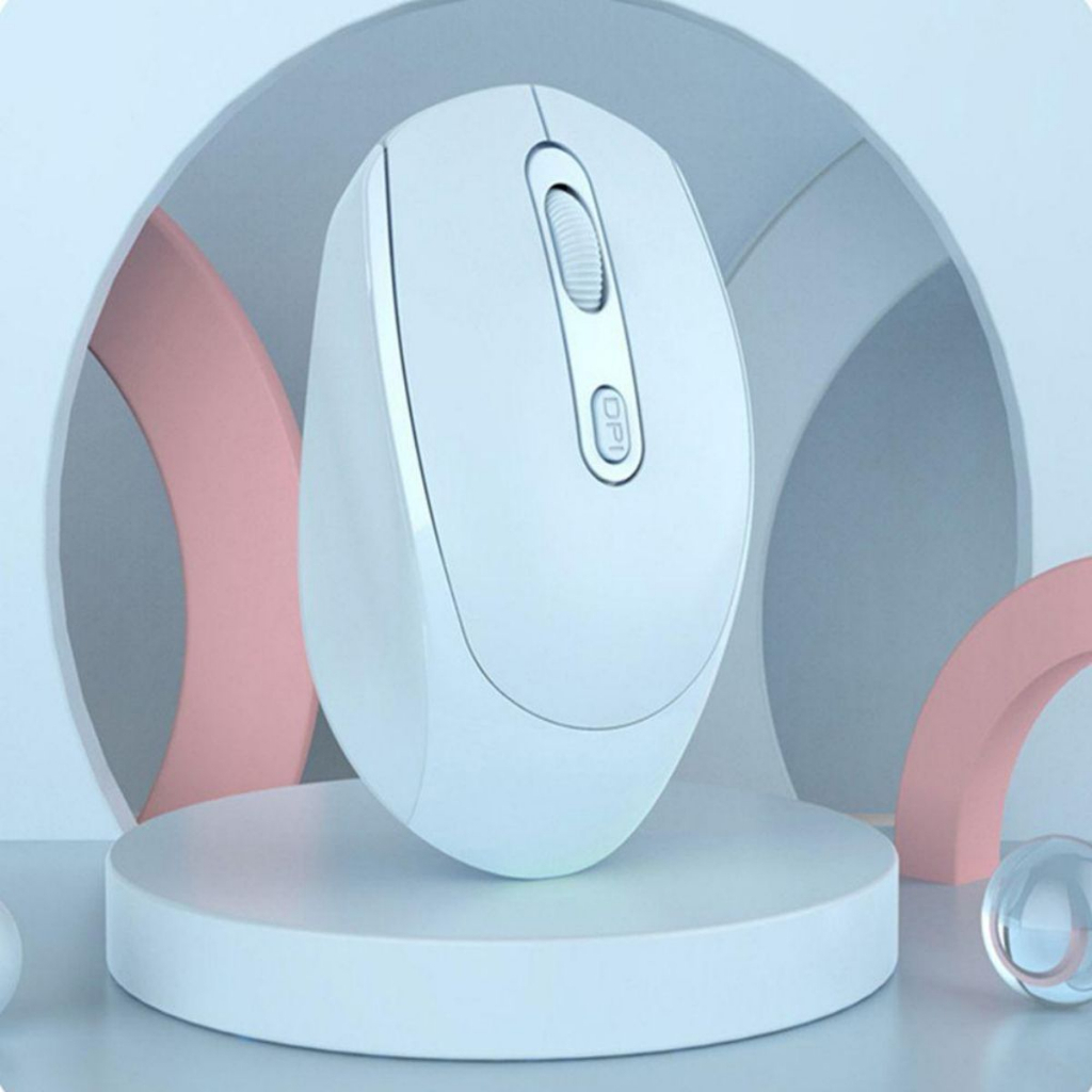 Mouse Sem Fio Colorido Wireless 2.4GHz Usb Óptico Escritório Elegante