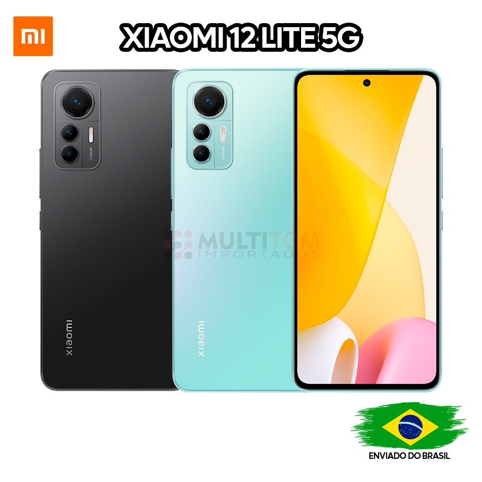Xiaomi 12 Lite 5G NFC 256/8GB 128/8GB 128/6GB Ram - Versão Global