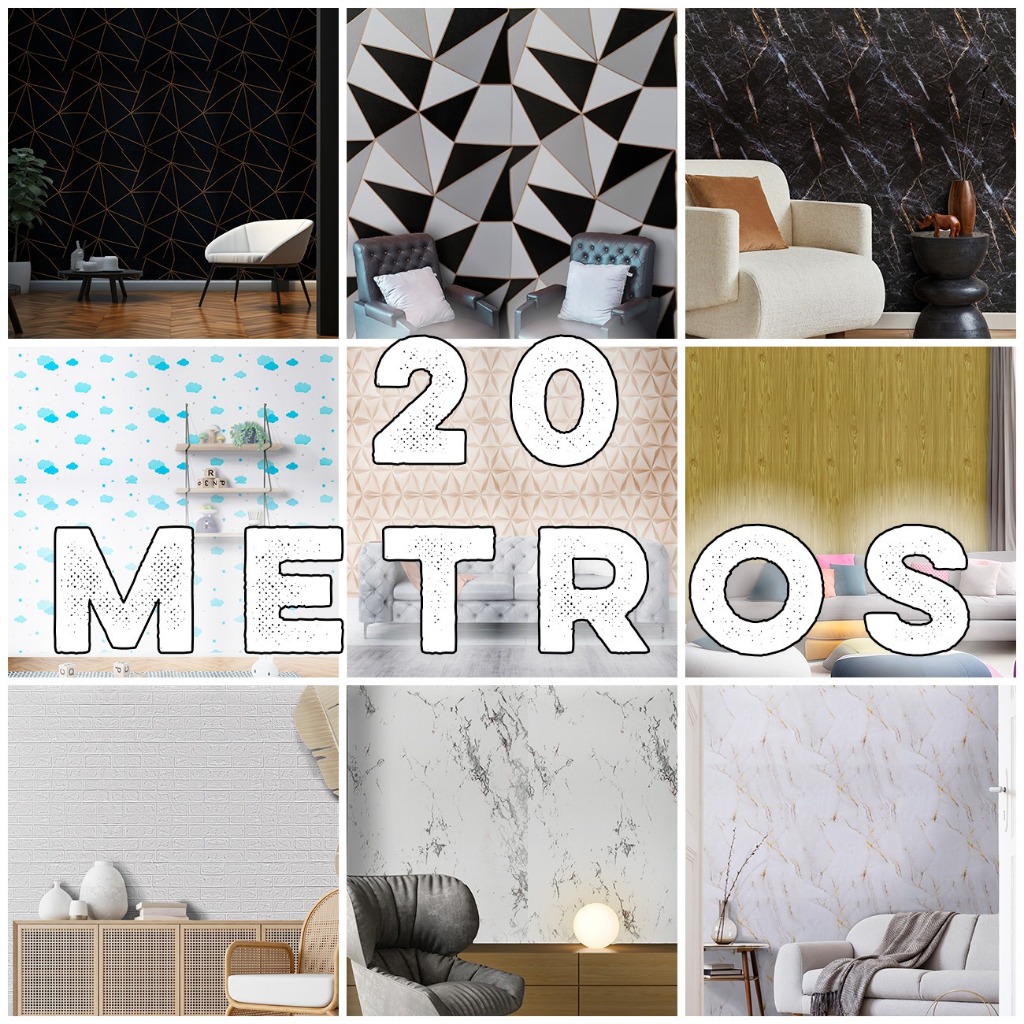 Papel de Parede Madeira 3D 20 METROS X 45CM Auto Adesivo Colante