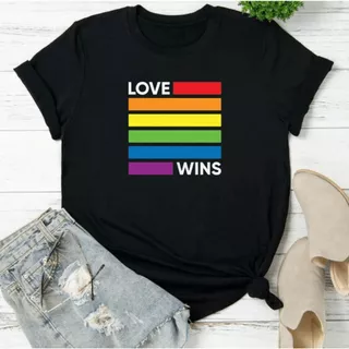 T-Shirt Unissex Cores Arco íris Camiseta Love 100%Algodão