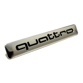 Emblema Audi Quattro Alemanha - A1 A3 A4 A6 R8