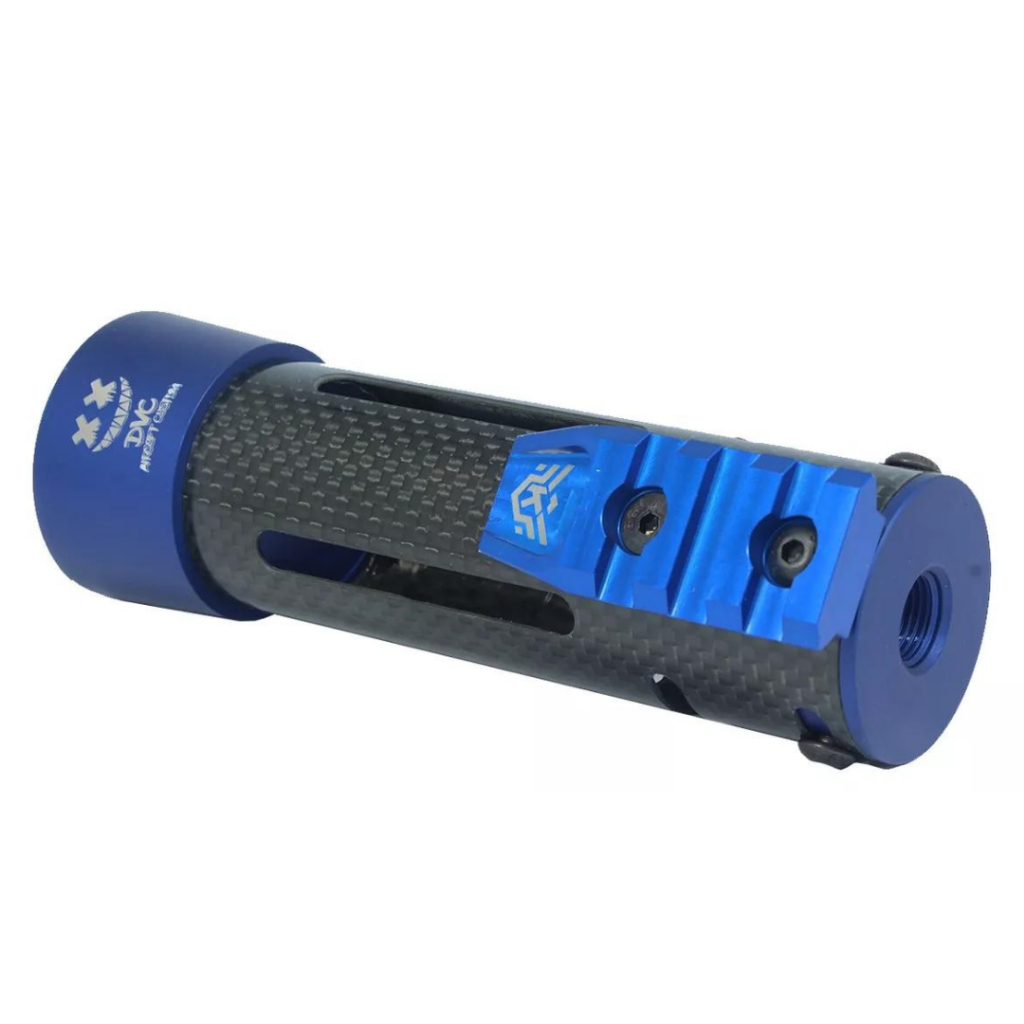 Handguard 5 Polegadas Em Carbono Cnc + Trilho 20mm
