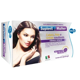 Suplevit Mulher C/ 60 Caps - Cabelo, Pele E Unhas