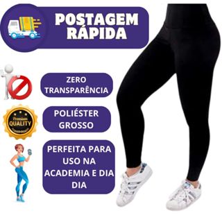 Kit 3 Legging Preto calça feminina basico